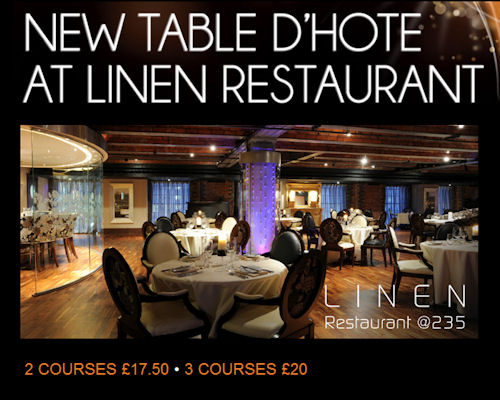 Linen Restaurant Manchester