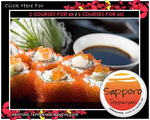 Sapporo Teppanyaki Restaurant Manchester