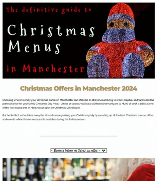 Christmas in Manchester