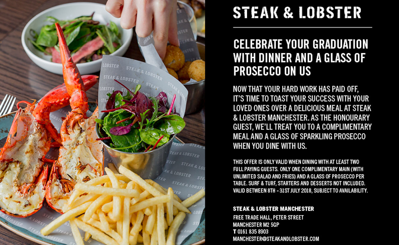 Steak & Lobster Restaurant Manchester