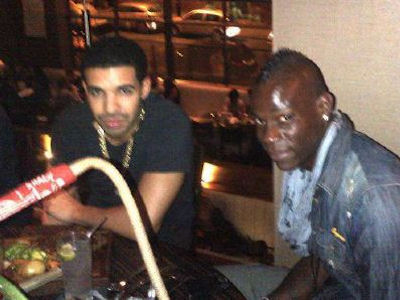 Drake and Balotelli at Zouk