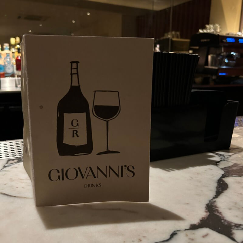 Giovanni's Manchester - Review January 25