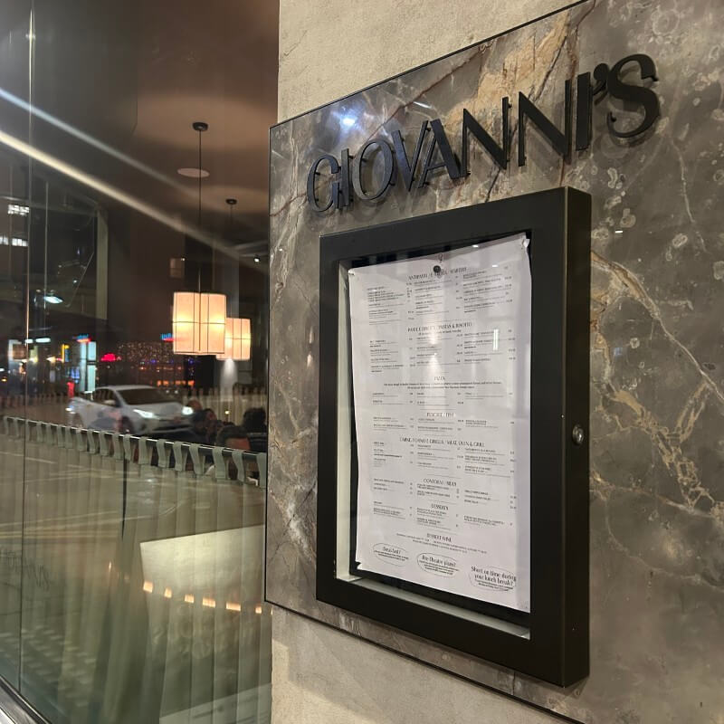 Giovanni's Manchester - Review January 25