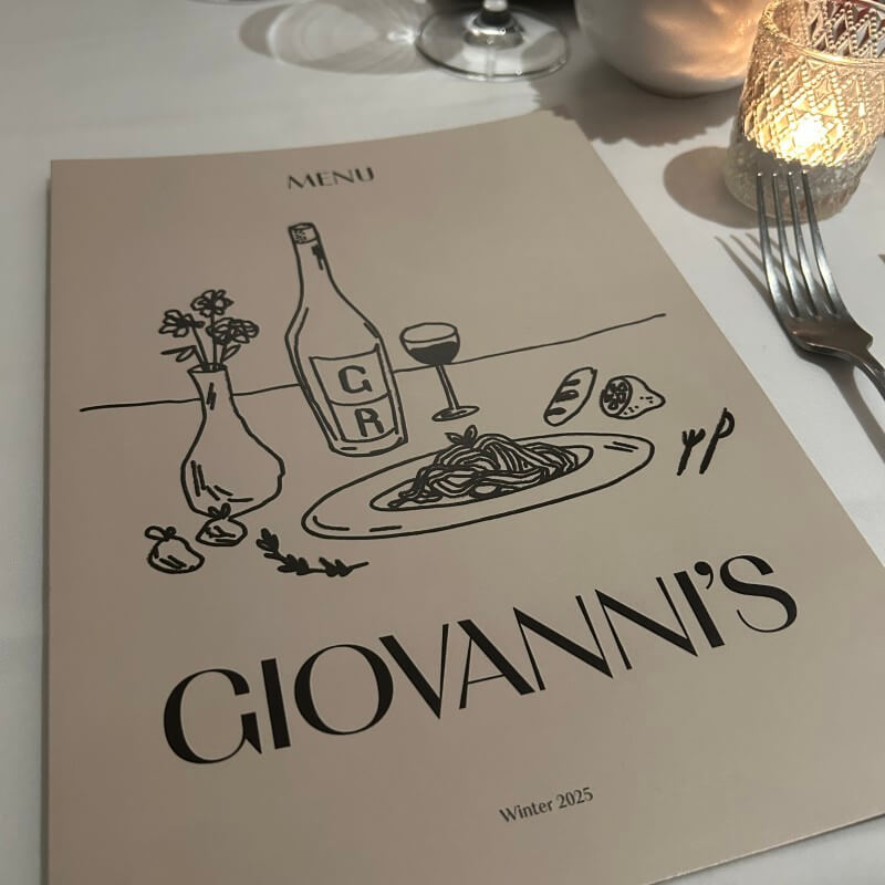 Giovanni's Manchester - Review January 25